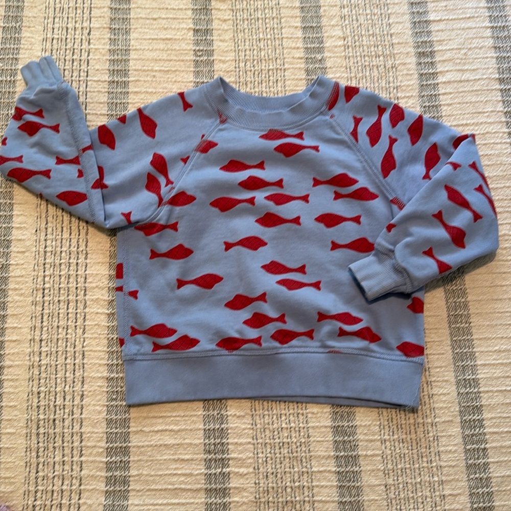 Hanna Anderson French Terry Candy Fish Sweatshirt (5)